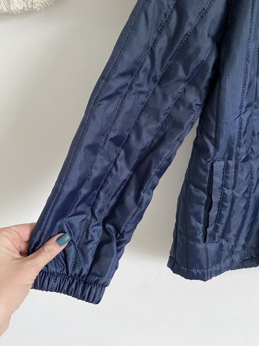 Kurtka pikowana granatowa 122 vrs przejściowa wiosenna