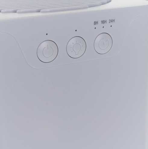 Осушувач повітря Ruhhy 26495. Білий. 380 мл/доба. 36 Вт. Польща.