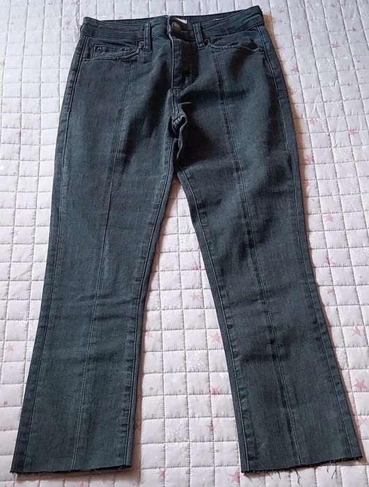 Jeans Zara | preto acinzentado | cinzento | Tamanho 34 | bom estado