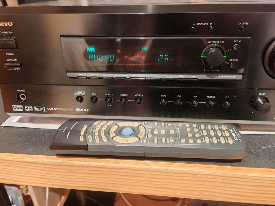 Amplificador Onkyo Receiver TX DS595