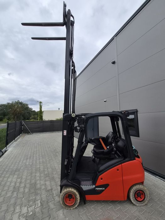 Wózek widłowy linde H18 EVO udźwig 1800 kg triplex WOLNY SKOK