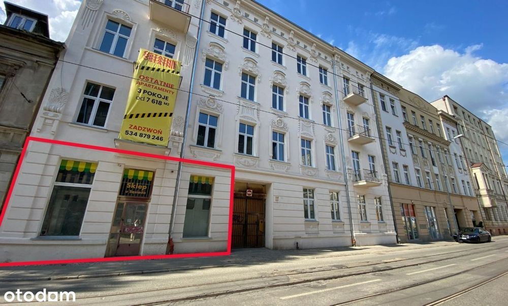 Okazja! Dwustronny lokal | 350 m do Piotrkowskiej