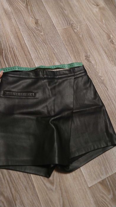 Юбка шорти кожзам