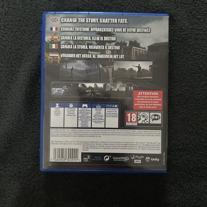 Gra na ps4 The walking dead destinies