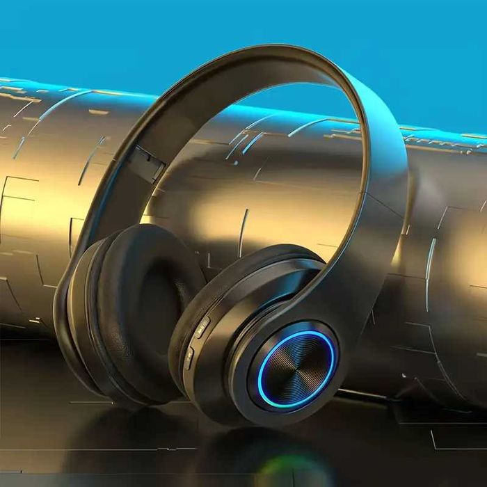 наушники беспроводные новые черные