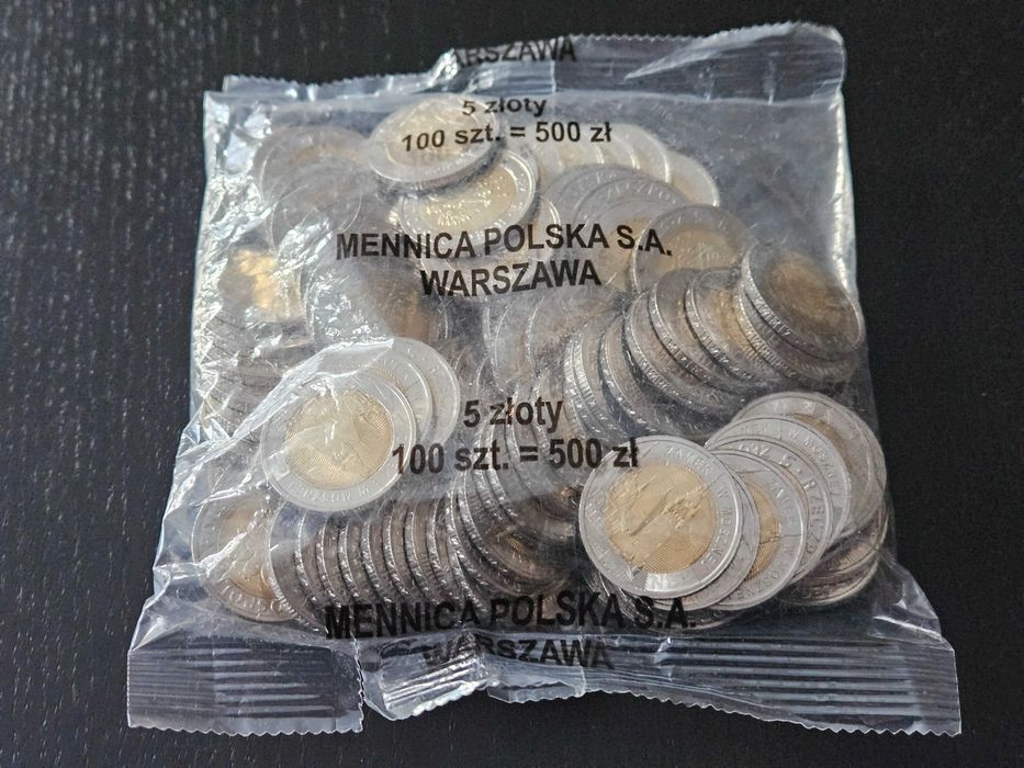 5 zł 2022 Zamek w Mosznej woreczek menniczy
