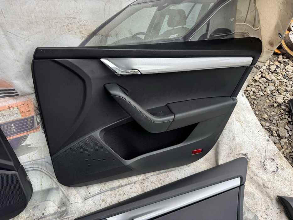 Дверні карти Skoda octavia a7 шкода октавія а7 карти дверей