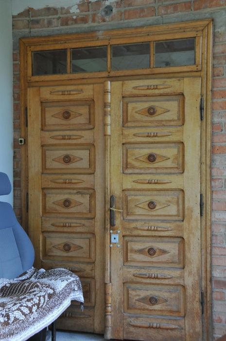 Двері деревяні дубові зовнішні утеплені: 14 000 грн. - Вікна / двері ...
