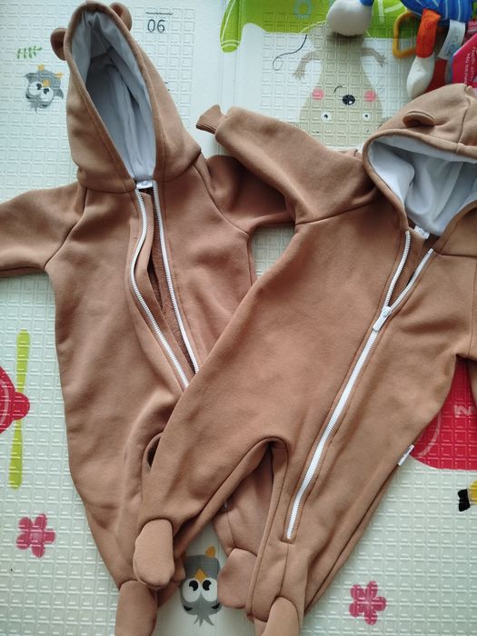 Флісовий ромпер чоловічок одяг для двійнят