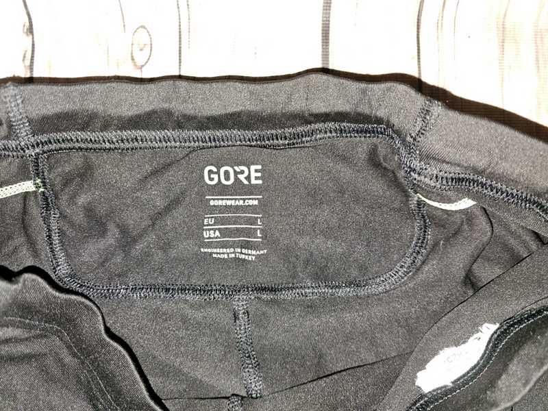 Leginsy sportowe Gore Wear L czarne