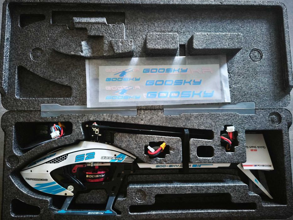 Śmigłowiec RC Goosky S2 Legend 3 Lipo nadajnik T8