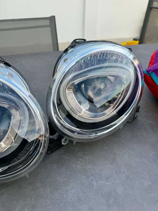 Óptica de origem Fiat 500 ano 2020