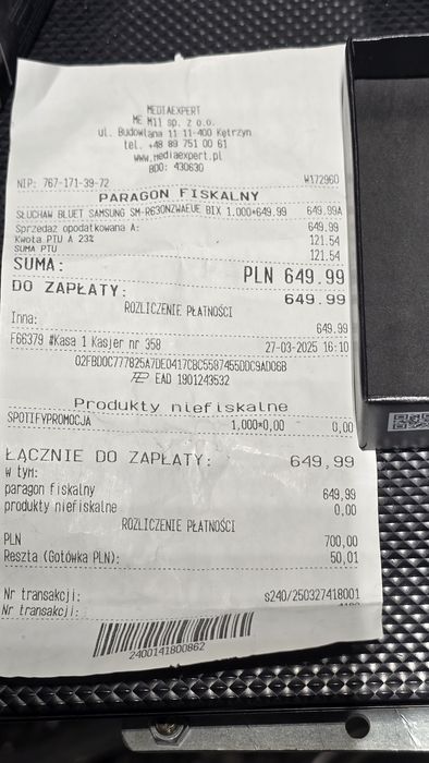 Słuchawki Samsung Buds 3 Pro