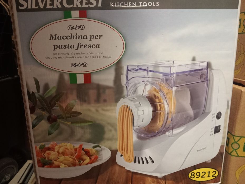 Máquina pasta fresca silvercrest nova/embalada
