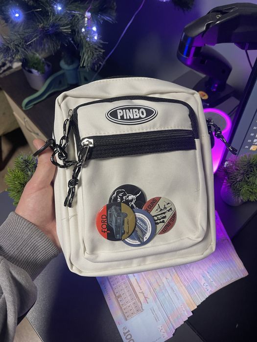 Мужская сумка через плече чоловіча барсетка