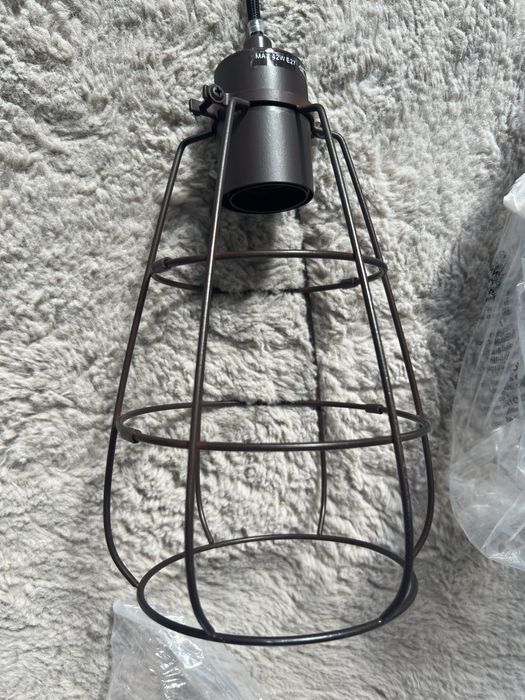Żyrandol loft nowy
