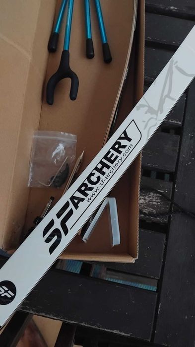 Palhetas arco recurvo SF Archery modelo Axiom +