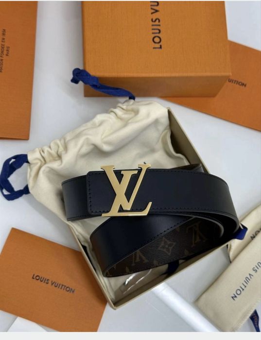 Двосторонній ремінь louis vuitton lv