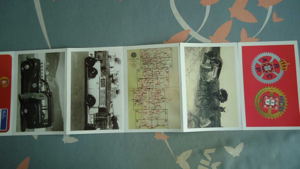 6 postais ilustrados ACP