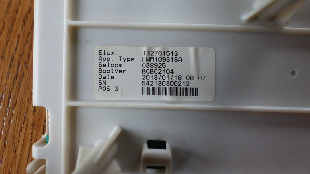Moduł płyta główna sterująca Electrolux EWT 1367VDW