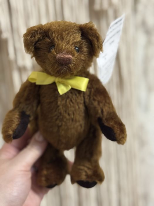 Вінтажний колекційний шарнірний ведмедик Dean's Antique Teddy Bears