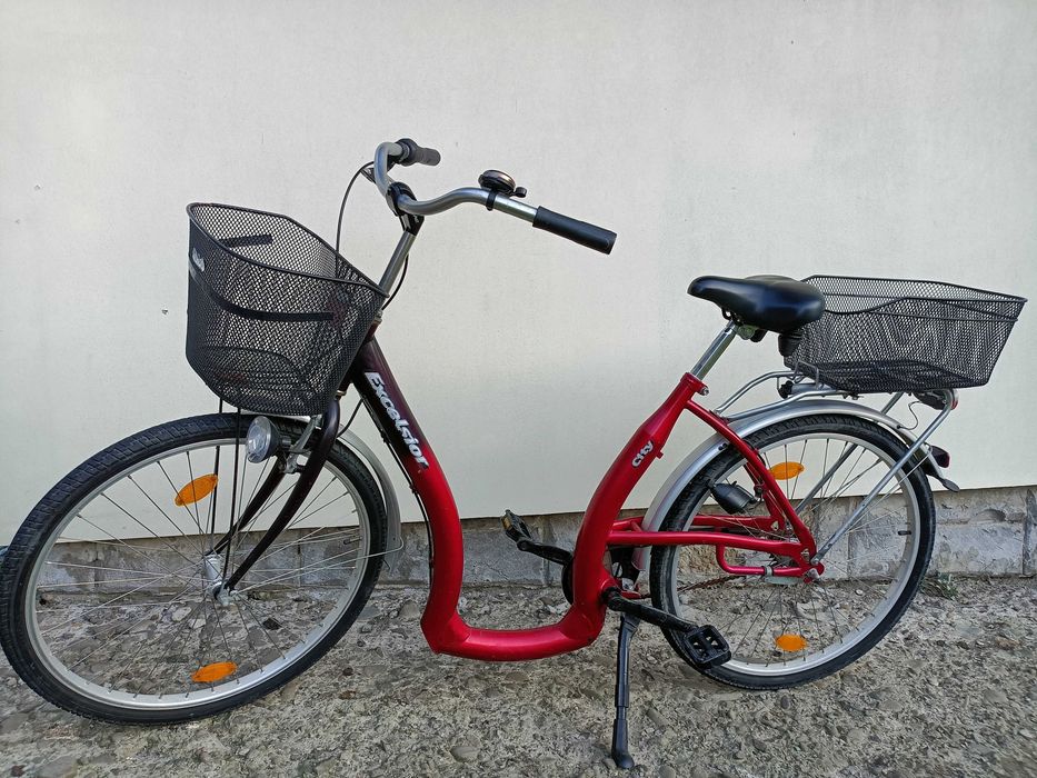 rower z niską ramą