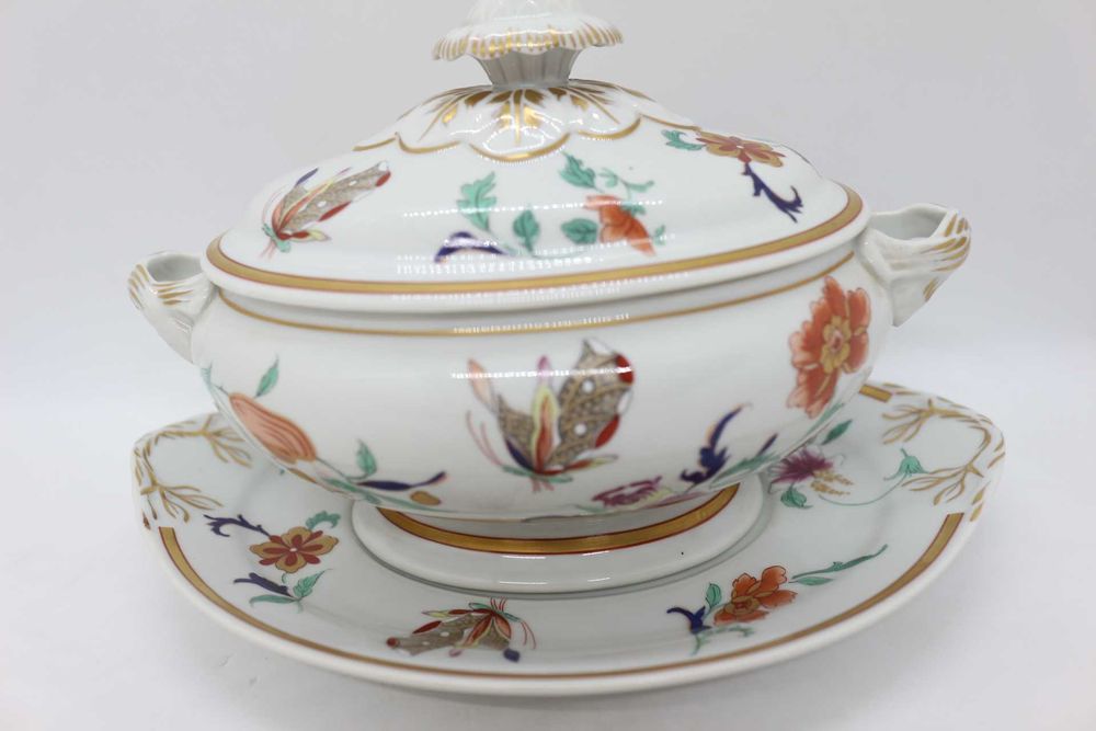 Terrina com Prato Coleção Samatra Vista Alegre 1971