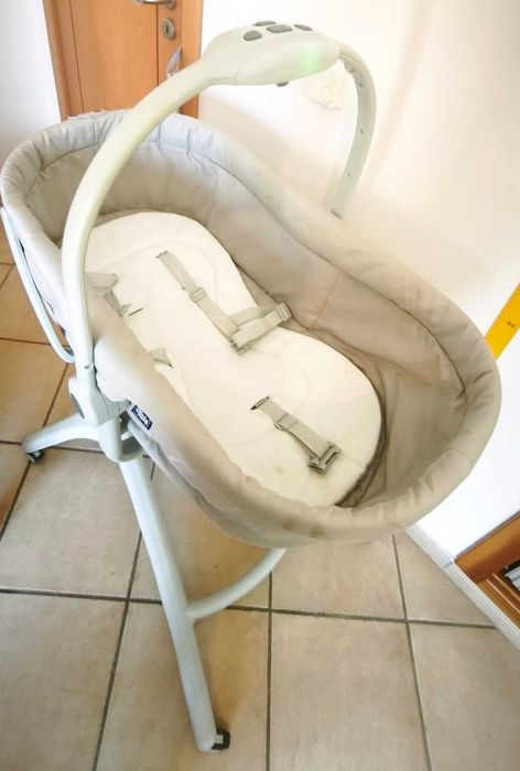 Chicco Baby Hug 4 em 1 - berço, espreguiçadeira e cadeira de papa