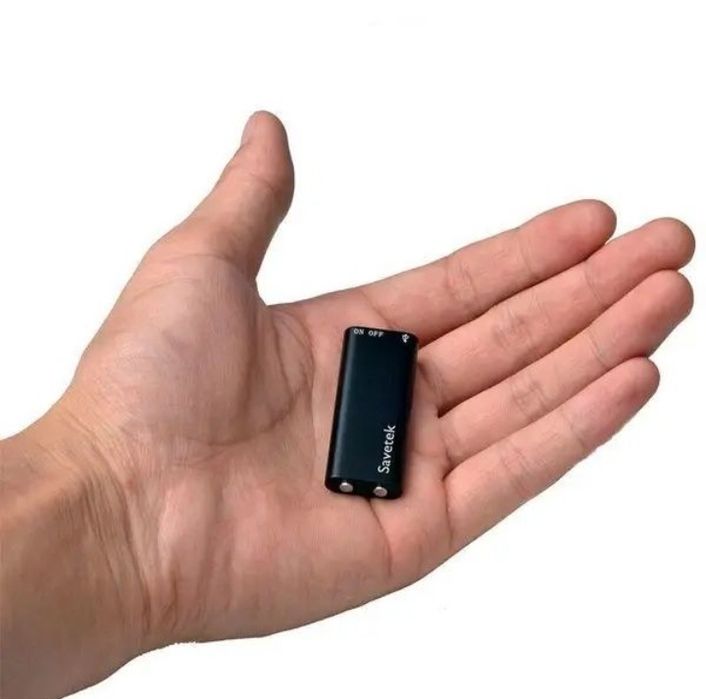 Міні диктофон  Savetek 200 8,16,32Gb 30 часов беспрерывной записи