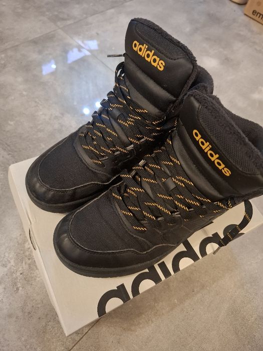 Adidasy za kostkę 40rozm czarno zlote. Męskie