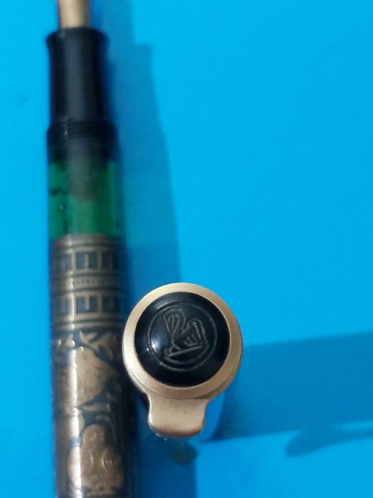 Caneta PELIKAN  "F" século XX,  made in German, Edição Limitada RARA