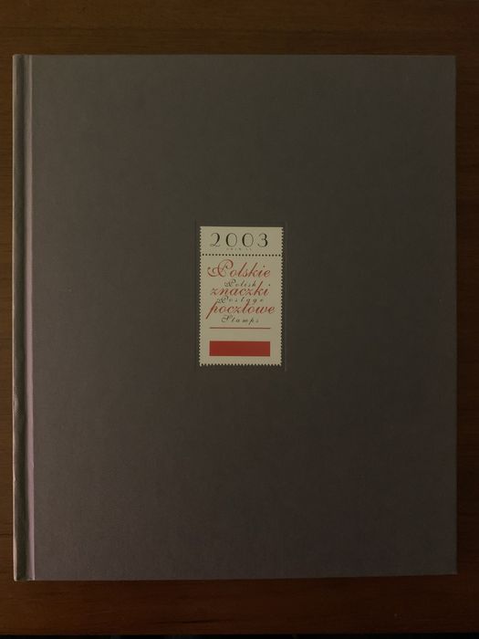 Album ze znaczkami 2003 pwpw poczta polska