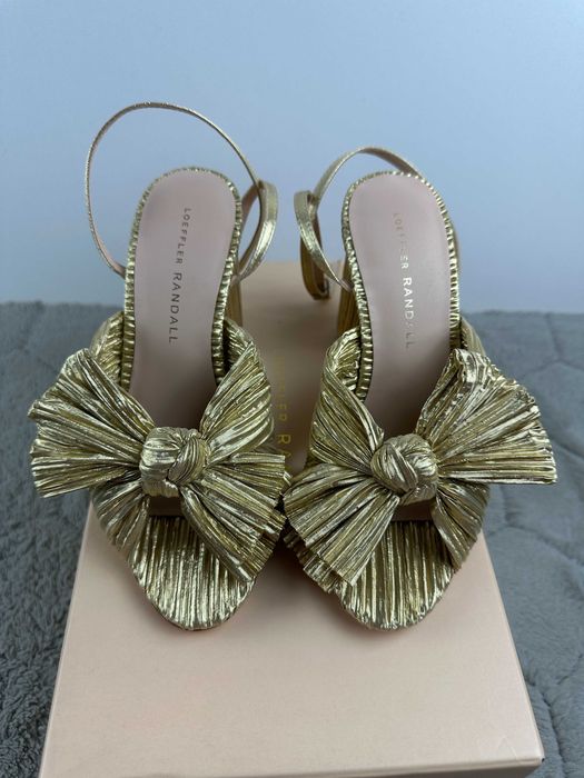 sandały damskie na słupku loeffler randall camellia pla 35