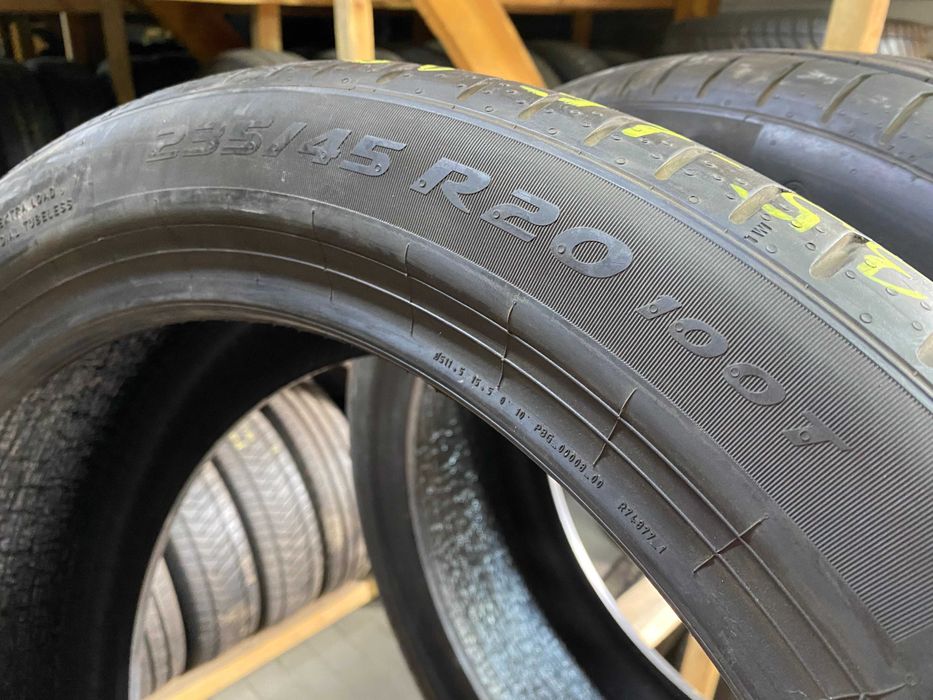Шини літо 235/45R20 Pirelli PZero 7мм 2022рік Seal 2шт