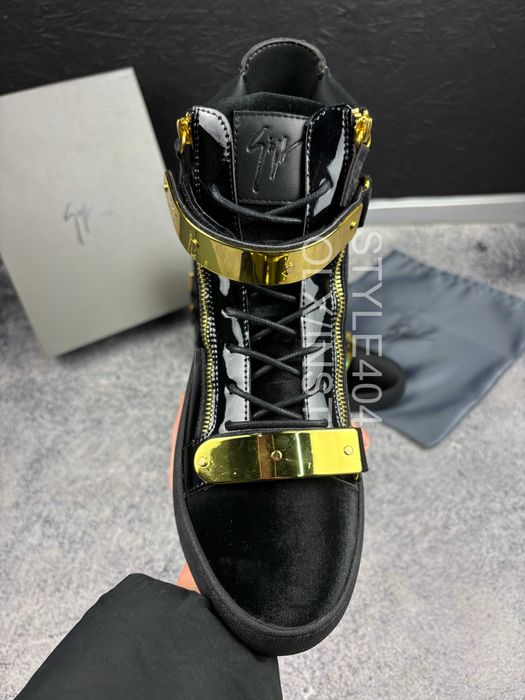 jibenyumeiさん10-12-17 Кеди Giuseppe Zanotti чорні кросівки джузеппе кеды кроссовки: 3