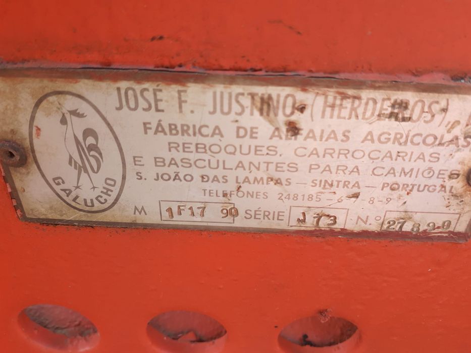 Charrua para tractor galucho