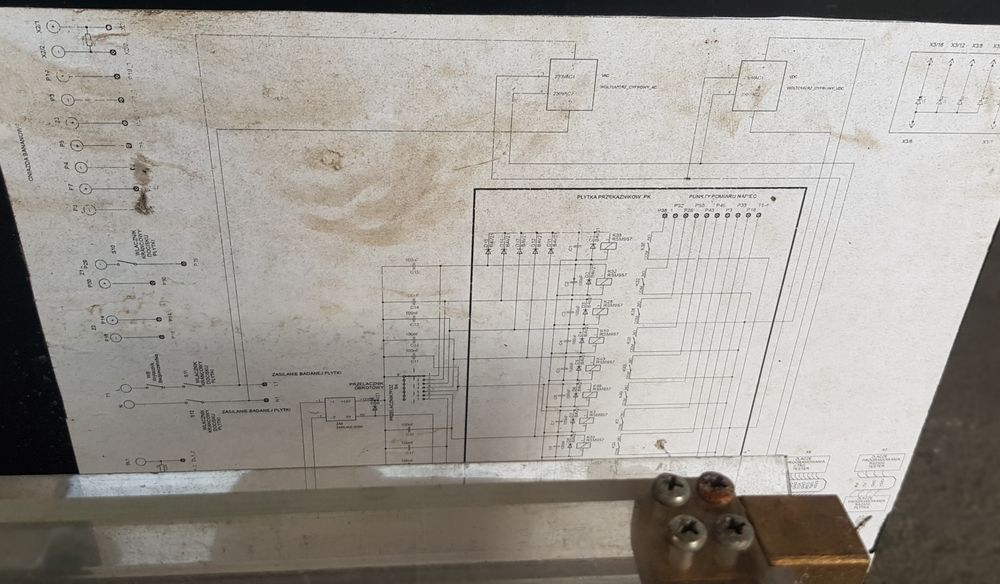 Tester elektryczny GUCIO Y039 LINCOLN ELECTRIC do płytek uruchamiający