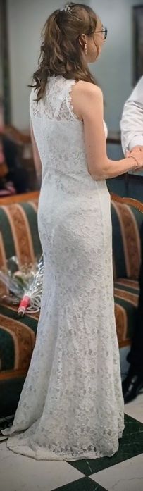 Suknia ślubna syrenka