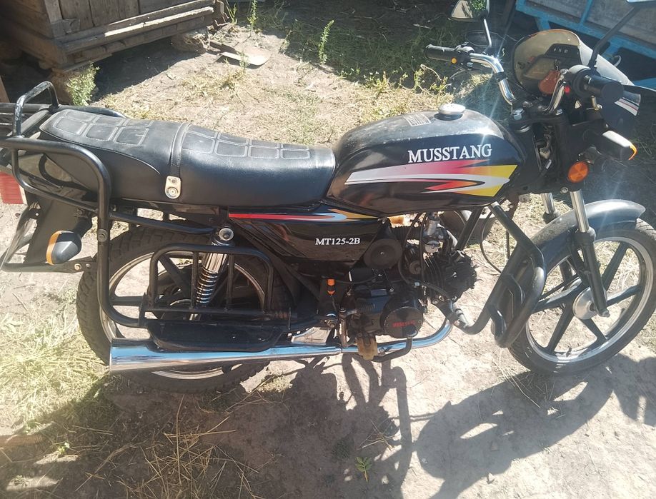 Мото мустанг мт125-2в