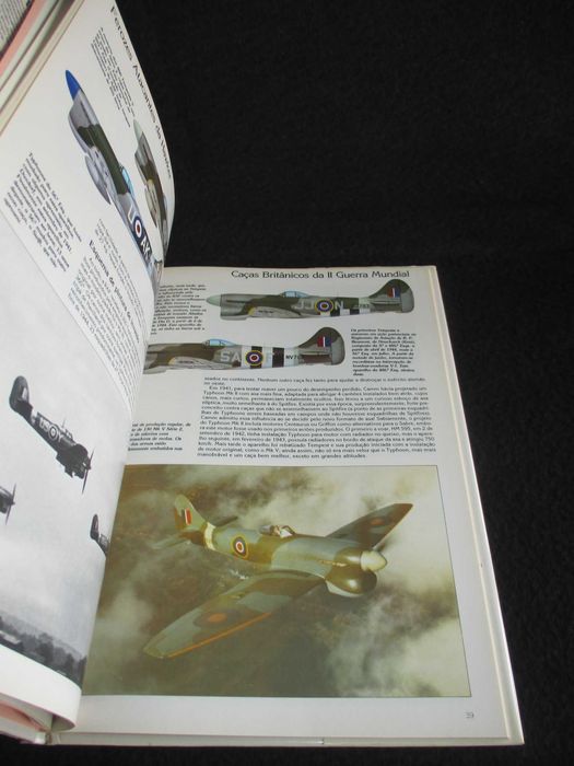 Livro Caças Britânicos da II Guerra Mundial Bill Gunston