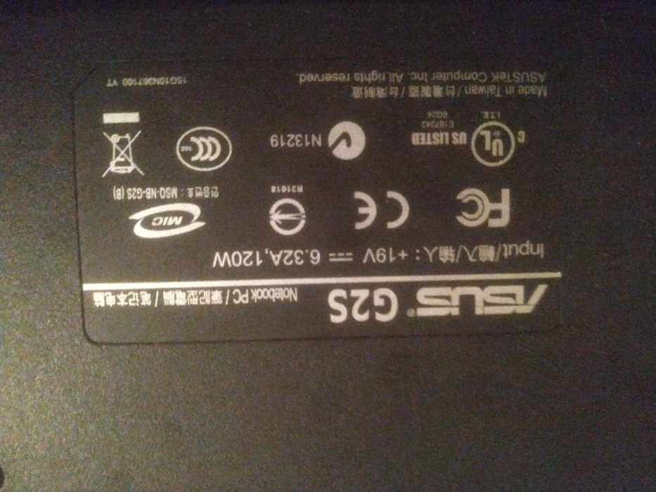Ноутбук Asus G2S По завчастинам, або цілий
Ноутбук не включается.
Или