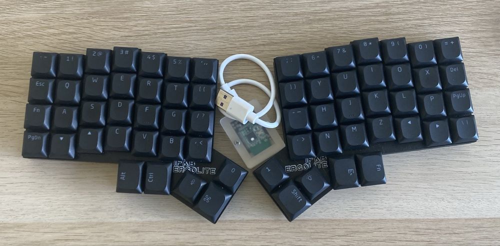Teclado ergonomico / split keyboard IFKB ERGOLITE