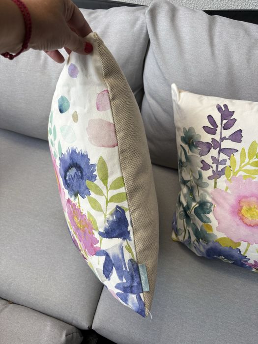 Conjunto de 2 Almofadas decorativas flores