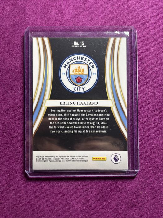 Erling Haaland Equalizers card topps