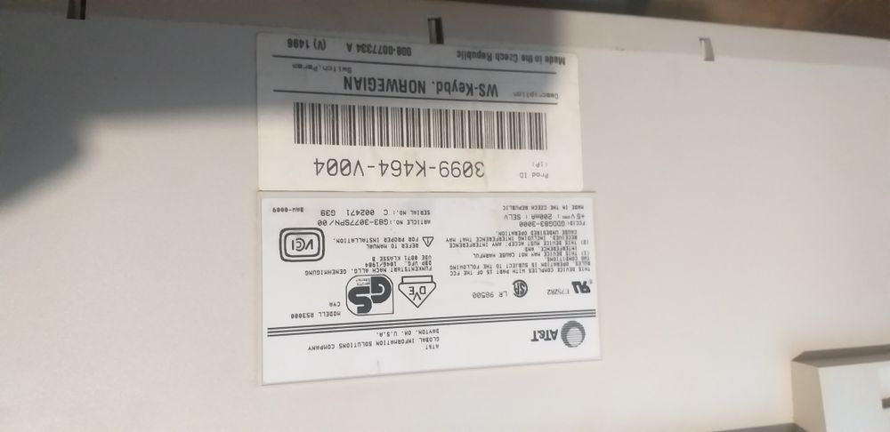 Komputer AT&T 486dx 50mhz 20mb retro