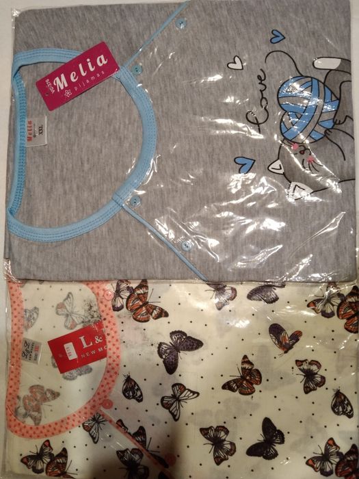 Koszula do karmienia XXL ciążowa rozpinana odpinana na boki piżama dam