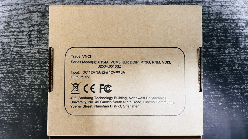 Автосканер VNCI RNM для діагностики Renault, Nissan, Mitsubishi