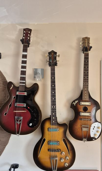 kolekcja 21 gitar i 5 basow Defil