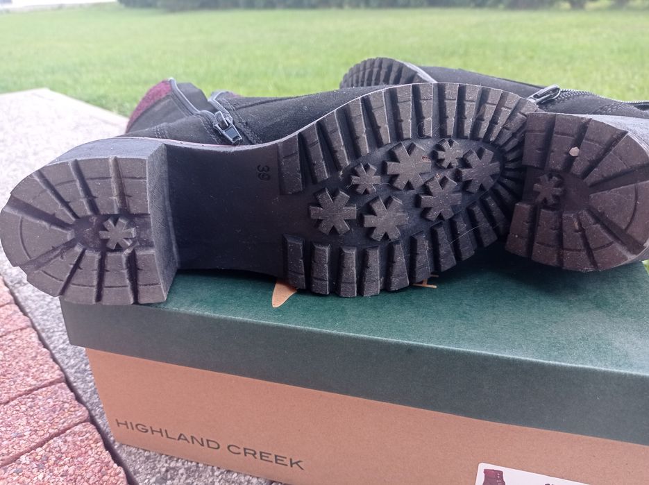 Botki buty damskie 39 obcas b.dobry