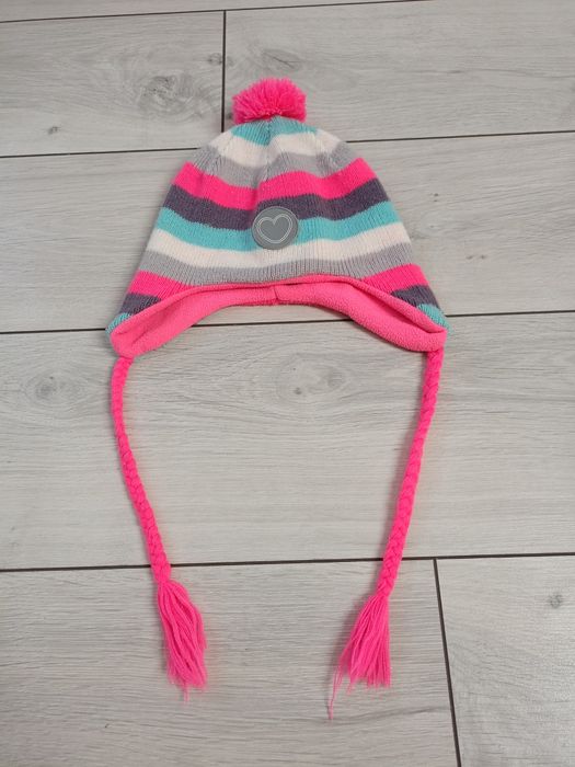 52 cm. Zimowa czapeczka dla dziewczynki Cool Club